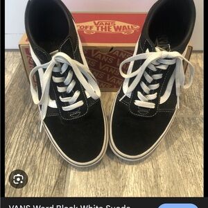 Vans Black and White Women's Sneakers